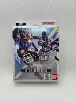Gundam Card Game - Starter Deck - ST-01 - Heroic Beginnings English New Sealed - Image 1