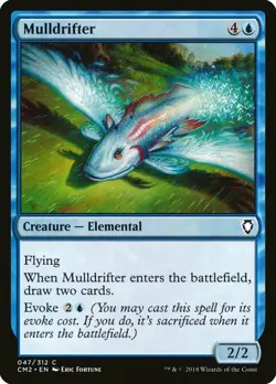 Mulldrifter Commander Anthology Volume II NM Blue Common MAGIC CARD ABUGames - Image 1
