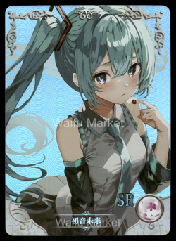 Hatsune Miku Vocaloid Waifu Anime Card Goddess Story CCG - Image 1