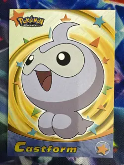 2003 Pokemon Topps Advanced Lot Of 2- #24 CASTFORM Holo Foil & Regular Cards - Image 2