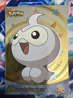 2003 Pokemon Topps Advanced Lot Of 2- #24 CASTFORM Holo Foil & Regular Cards - Image 3