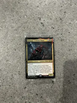 Magic The Gathering Spider-Man Carnage, Crimson Chaos Sealed Promo MTG - Image 1