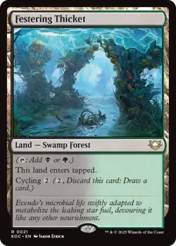 MTG Edge of Eternities Commander - Festering Thicket - Image 1