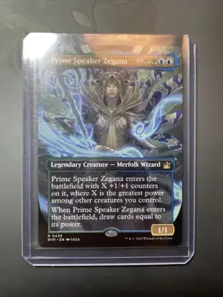 Prime Speaker Zegana (Anime Borderless) Ravnica Remastered Regular - Image 3