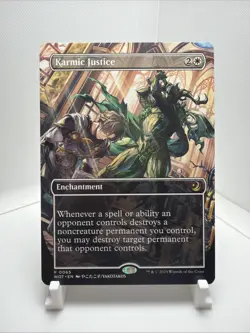 Karmic Justice (Anime Borderless) Wilds of Eldraine: Enchanting Tales Regular - Image 1