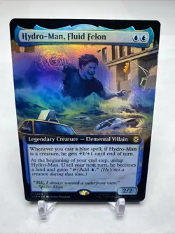 Hydro-Man, Fluid Felon (Extended Art) Marvel's Spider-Man Foil #250 Mint / NM - Image 1