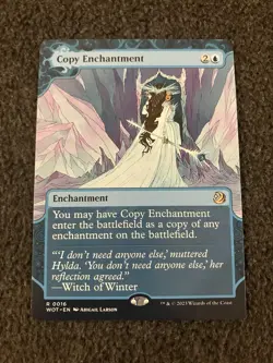 Magic The Gathering MTG - Copy Enchantment - Wilds of Eldraine WOT / WOE - Image 1