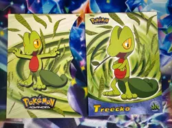 2003 Pokemon Topps Blue Logo Advanced Treecko #84 Vintage Regular & Die Cut #1 - Image 1