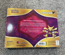 Pokemon TCG: Alakazam V Box New And Factory Sealed 4 Booster Packs - Image 2