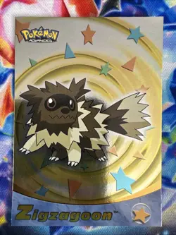 2003 Topps Pokemon Advanced- Zigzagoon #89 Holo Foil - Image 1