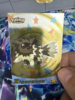 2003 Topps Pokemon Advanced- Zigzagoon #89 Holo Foil - Image 3