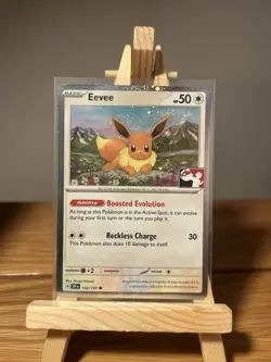 Pokemon TCG - Eevee 143/191 - SSP Cosmo Holo Stamped Play! Prize Pack 7 - NM - Image 1