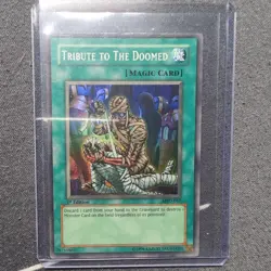 Yugioh Tribute to the Doomed MRD-057 SUPER Rare VLP/NM - Image 1