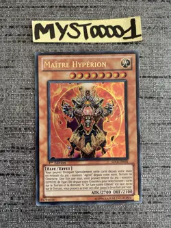 Carte Yu-gi-oh! Maitre Hyperion SDLS-FR001 Ultra Rare Occasion - Image 1