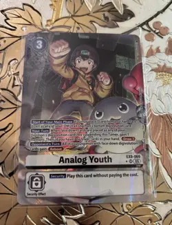 Digimon Card Game Analog Youth Alternate Art EX9-069 SR Versus Monsters - Image 1