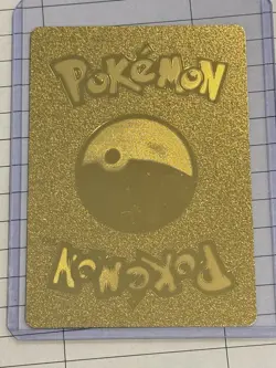 Charizard V Gold Foil Pokemon Card HP220 079/073 Fan Art - Image 2
