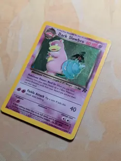 Dark Slowbro - Holo Team Rocket Pokemon WOTC 12/82 Card Game TCG Vintage ✨ - Image 2