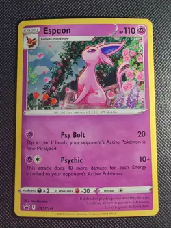Espeon (Holo) SWSH174 | SWSH: Sword & Shield Promo Card | Near Mint - Image 1