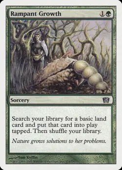 Rampant Growth NM/M Eighth Edition Green Sorcery 274/350 Regular Common - Image 1