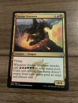 Dragons of Tarkir #231 Savage Ventmaw - Image 1
