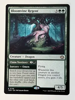 Bloomvine Regent Tarkir: Dragonstorm Non-Foil Regular MTG NM - Image 1