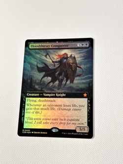 Bloodthirsty Conqueror (Extended Art, Foil) - Foundations #460 - Mythic Rare - Image 1