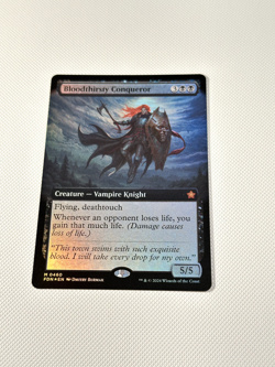 Bloodthirsty Conqueror (Extended Art, Foil) - Foundations #460 - Mythic Rare - Image 2