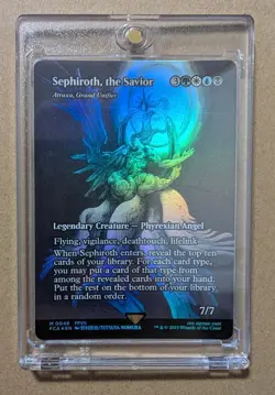 Sephiroth, The Savior (Atraxa, Grand Unifier) - Final Fantasy - MTG - Foil - NM - Image 1