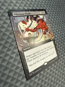 MTG Villainous Wrath #0259 Extended Art Rare Marvel’s Spider-Man (SPM) - Image 2