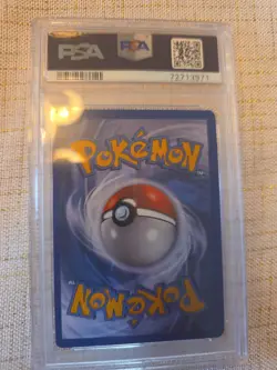 2008 Pokemon D & P Darkrai LV.X Holo Black Star Promo PSA 7 - Image 2