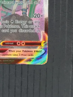 Pokemon Rayquaza VMAX #TG20/TG30 Silver Tempest Trainer Gallery Holo NM - Image 5