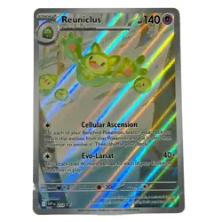 Pokemon Black Bolt Promo - Reuniclus - SVP 212 - Illustration Art Rare - MINT - Image 1
