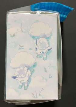Alolan Vulpix Deck Case Sleeve Set Japanese Pokemon Center Exclusive Sealed Rare - Image 5