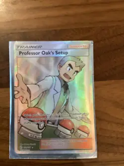 Pokemon TCG Professor Oak's Setup 233-236 Cosmic Eclipse Full Art NM - Image 1