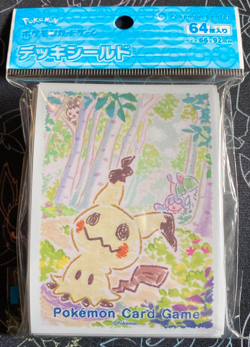 Crayon Mimikyu 64 Sleeves Japanese Pokemon Center Exclusive Sealed Japan Import - Image 1