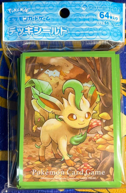 Leafeon 64 Sleeves Japanese Pokemon Center Exclusive Sealed TCG New Rare - Image 1