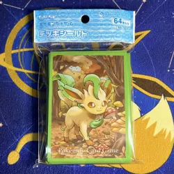 Leafeon 64 Sleeves Japanese Pokemon Center Exclusive Sealed TCG New Rare - Image 5