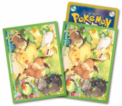 Good Job Everyone 64 Sleeves Japanese Pokemon Center Exclusive Sealed New Rare - Image 3