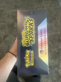 Surging Sparks Pokemon Center Elite Trainer Box ETB Factory Sealed Clean Box - Image 5