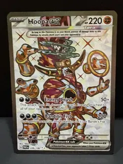 2023 Pokemon SV Paradox Rift Hoopa ex #226/182 - Image 1