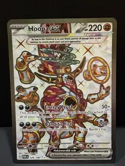 2023 Pokemon SV Paradox Rift Hoopa ex #226/182 - Image 2