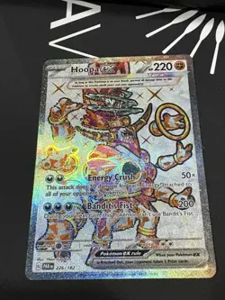 2023 Pokemon SV Paradox Rift Hoopa ex #226/182 - Image 3