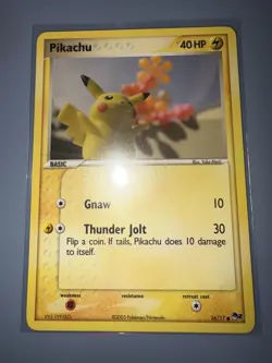 Pikachu 16/17 Pokemon TCG POP Series 2 psa 10 contender 🔥 👀 Near Mint - Image 1