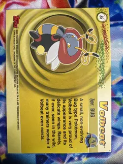 2003 TOPPS Pokemon Advanced- Volbeat #86 Holo Foil - Image 2