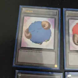 Yugioh 1 Of Each Ultra Rare Scapegoat Token LC04-EN004/005/006/007/008/009 LP - Image 2