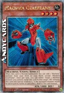 MACHINA GEARFRAME (Mek Fusoliera) • Quarter Century • RA03 EN234 • 1Ed • Yugioh! - Image 1