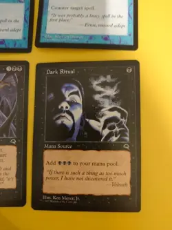 Death Pits of Rath,Dark Ritual, 2x Counterspell Tempest.Magic the Gathering Card - Image 2