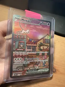 Mew EX SVP 053 Pokemon TCG Scarlet & Violet 151 UPC Promo Card NM Condition - Image 1