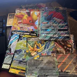 Pokemon Jumbo Card Lot GX And EX - Image 1