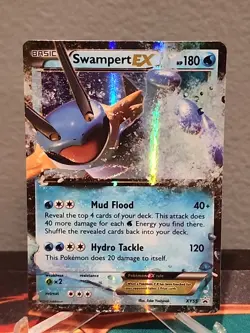 Swampert EX XY55 Black Star Promo Pokemon Card See Description - Image 1